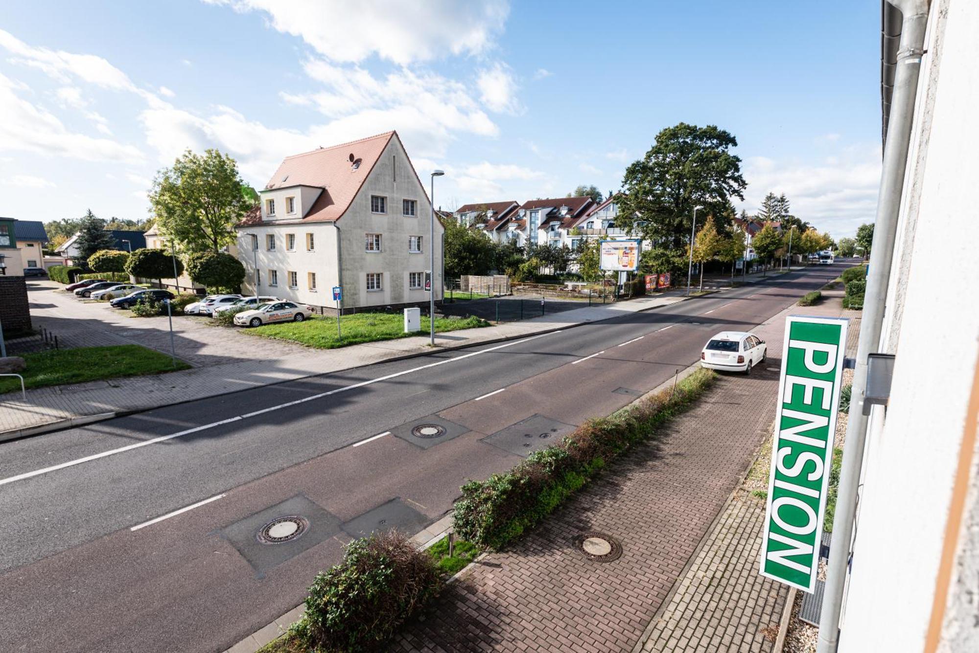 Pension Am Sandberg Leipzig Exteriör bild