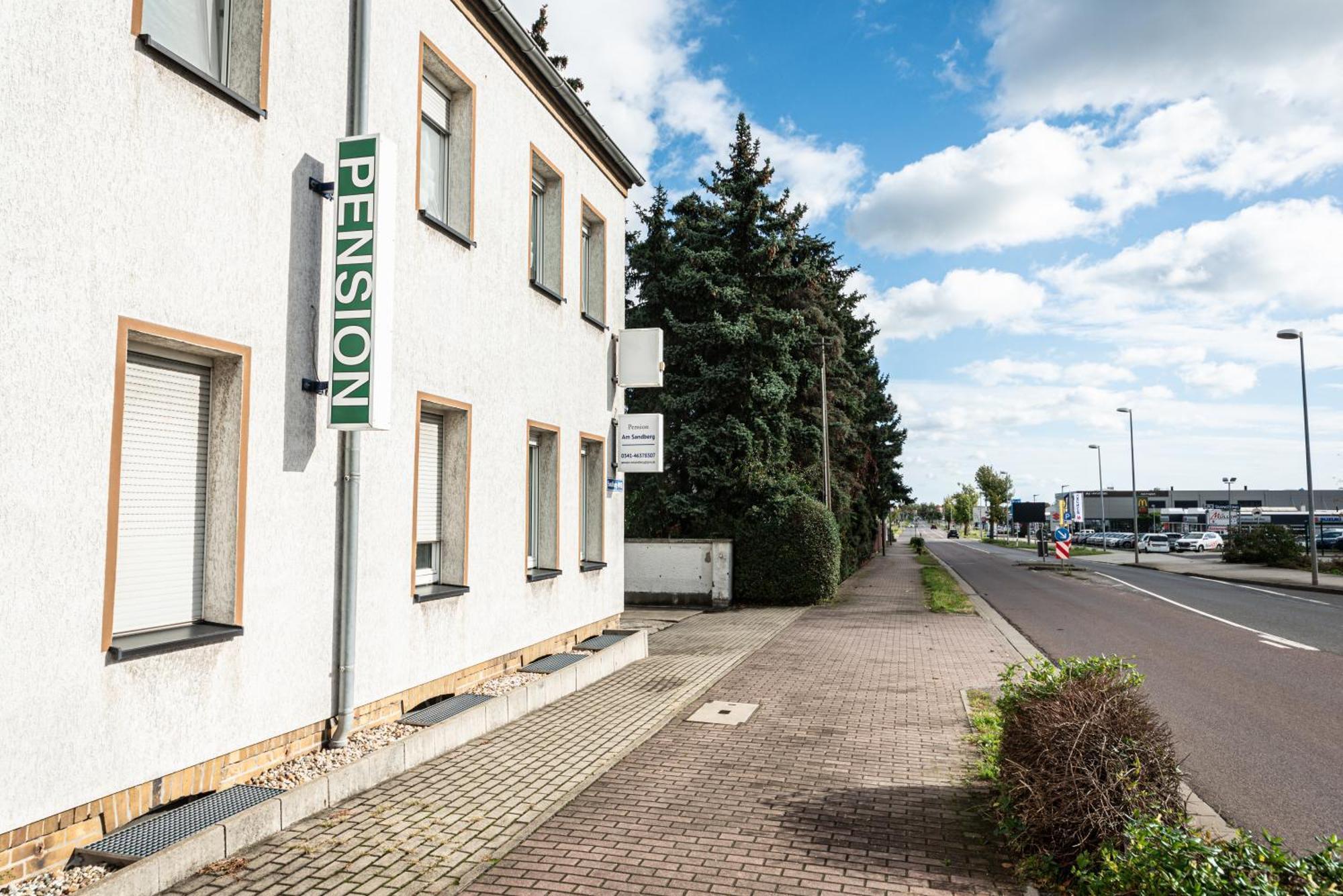 Pension Am Sandberg Leipzig Exteriör bild