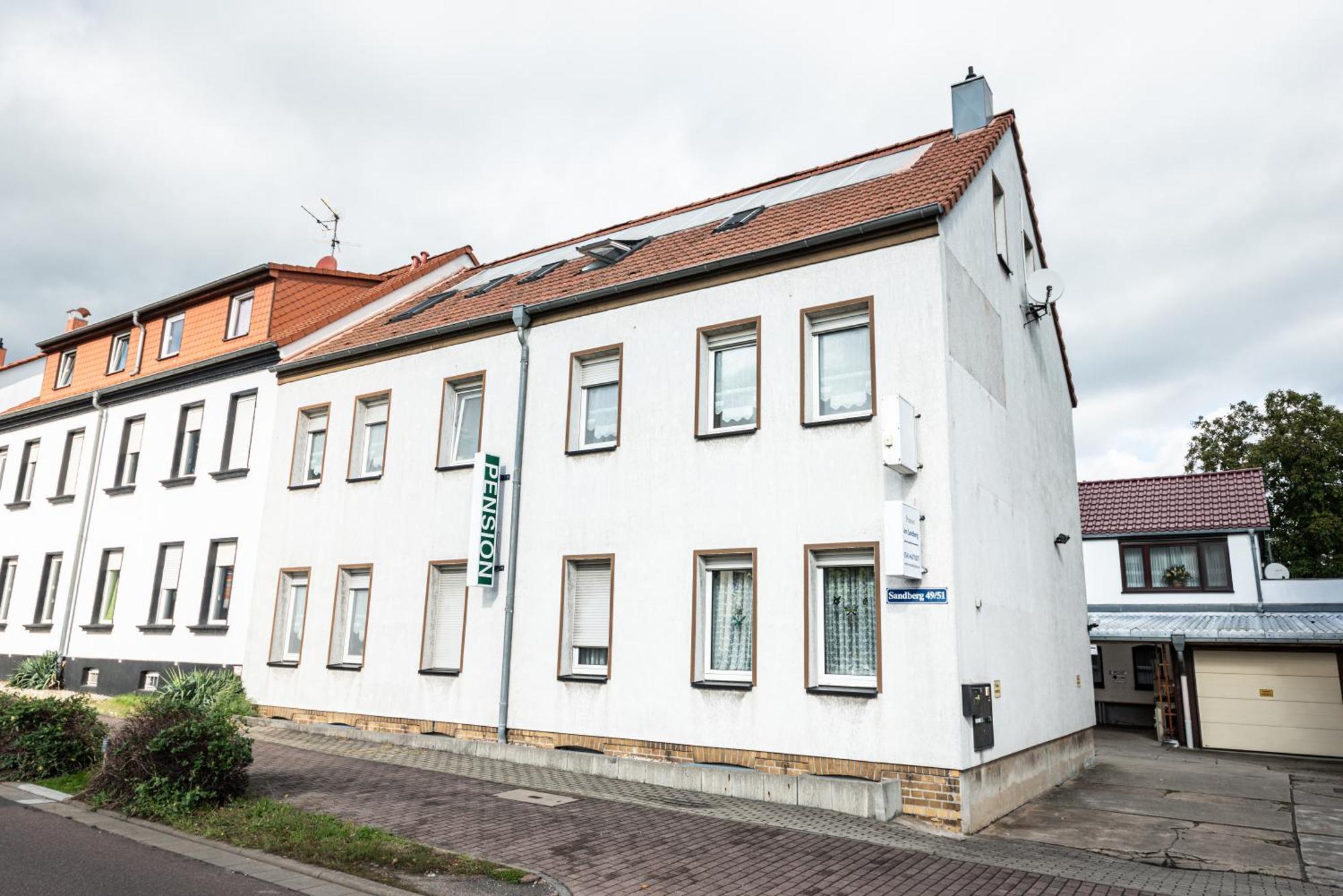 Pension Am Sandberg Leipzig Exteriör bild